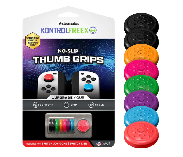 KontrolFreek Thumb Grips 8p - (Switch Joy-Con) - 1197270 - zdjęcie